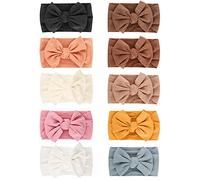 DRESHOW Bébé Bandeaux Bébé Fille Bandeau Cheveux Bande de Cheveux Arc Bande de Cheveux Bandeaux Accessoires Bébé Fille Enfant Turban Bandeau