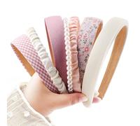 DRESHOW Fasce per Capelli da Donna Diversi Modelli Fascia con Perle e Fiori Fasce per Capelli Vintage Imbottite per Donna e Ragazze