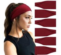 DRESHOW Fasce per Capelli Yoga In Esecuzione Elastico Cerchietti Turbante Fascia Accessori Cerchietti per Donna Ragazze