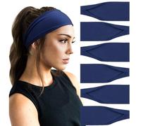 DRESHOW Fasce per Capelli Yoga In Esecuzione Elastico Cerchietti Turbante Fascia Accessori Cerchietti per Donna Ragazze