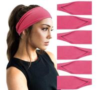 DRESHOW Fasce per Capelli Yoga In Esecuzione Elastico Cerchietti Turbante Fascia Accessori Cerchietti per Donna Ragazze