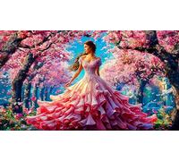 Dress-beauty Puzzle Impossible 1000Pcs Decorazione per la casa. Giochi di Rilassamento e Intelletto per Adulti e Bambini da 12 Anni 38x52cm/1000pcs