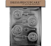 Dress My Cupcake Chocolate Candy Mold Marine Lollipop