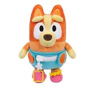 Dress & Play Baby Bingo, pratica le abilità motorie vestendo baby bingo, super morbido 25,4 cm peluche con bottoni, cerniera, fibbia e lacci delle scarpe