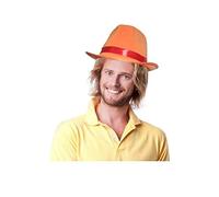 Dress Up America Abbigliamento moda Fedora Cappello Per Adulti (Arancione)