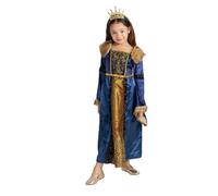 Dress Up America Abito In Costume Rinascimentale Per Ragazze - Costume Da Regina Medievale - Abito In Costume Da Nobildonna Per Bambini