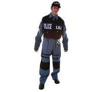 Dress Up America Adulto Deluxe S.W.A.T. Costume ufficiale di polizia