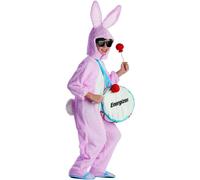 Dress Up America Bambini Energizer Bunny Felpa Costume da Mascotte - Bella Abito