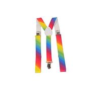 Dress Up America Bretelle unisex moda arcobaleno - Dimensione Regolare