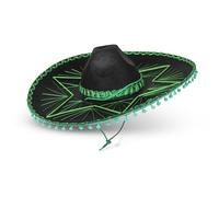 Dress Up America Unisex Rosso Cappello Sombrero per Adulti - Messicano