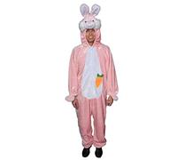 Dress Up America Coniglietto Di Pasqua Mascotte Costume, taglia Adulti Taglia unica rosa (Vita: 152, Altezza: 191 cm), 320-ADULT-P