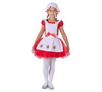 Dress Up America Costume Ballerina Fragola Rossa Per Ragazze
