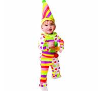 Dress Up America Costume da clown infantile Sweet Dots N 'Stripes