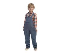 Dress Up America Costume da Contadino per Bambini - Set con Salopette e Camicia da Agricoltore per Bambini e Bambine