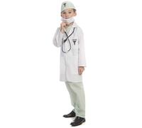 Dress Up America Costume da Dottore Bambini - Completo Dr.Scrubs Set