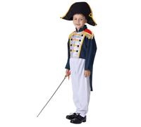 Dress Up America Set di costumi storici coloniali generali per bambini