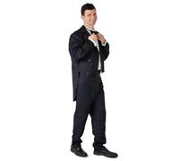 Dress Up America Costume Da Maggiordomo Per Adulti - Set Costume Da Smoking Nero - Costume Da Frac Da Uomo
