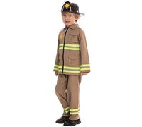 Dress Up America Costume da vigile del fuoco KJ