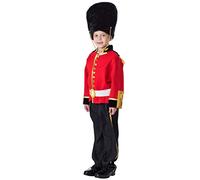 Dress Up America Costume Guardia Reale per Bambini - Set Uniforme Soldatino per Ragazzi - Travestimento per Giochi di Ruolo e Halloween - Include Giacca, Pantaloni e Cappello