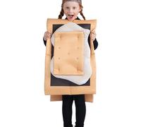 Dress Up America Costume S'mores Marshmallow - Costume Da Gioco Di Ruolo Per Bambini