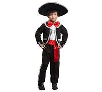 Dress Up America Costume tradizionale messicano per ragazzi (cappello non incluso) - Set Mariachi messicano per bambini - Giacca, pantaloni, papillon e fascia