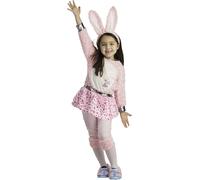Dress Up America Energizer Bunny Abito Ragazza Costume - Bella Vestirsi Set per