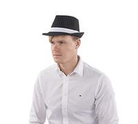 Dress Up America Fedora Cappello Bianco and Bianco