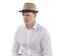 Dress Up America Fedora Cappello Marrone