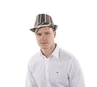Dress Up America Fedora Cappello Marrone Arcobaleno