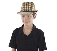 Dress Up America Fedora Cappello Off Bianco
