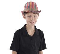 Dress Up America Fedora Cappello Rosa Arcobaleno