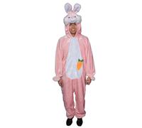 Dress Up America Felpa Easter Bunny Costume da Mascotte - Adulti Taglia Unica
