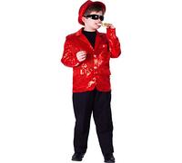 Dress Up America Giacca con paillettes completamente foderata per bambini