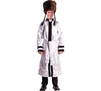 Dress Up America Nuovo Bekitcha argentato per adulti - Large
