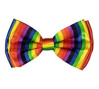 Dress Up America Papillon - Fiocco Pre-Annodato Adatto Per Smoking E Abiti - Papillon Regolabile Unisex (Arcobaleno)
