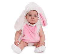 Dress Up America peluche accogliente coniglio bambino Plush coniglietto Rosa e bianco Cosy Rabbit Costume per neonati, taglia 12-24 mesi (Peso: 10-13,5 kg, Altezza: 74-86 cm), 858, Multicolore