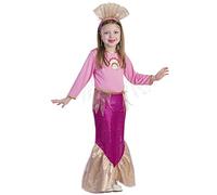 Dress Up America Piccole ragazze Principessa Sirena Pink Costume
