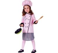 Dress Up America Piccolo Bello Master Ragazza Chef Costume - Bella Vestirsi Set