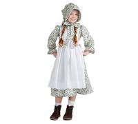 Dress Up America Pioneer Costume per Ragazze - Coloniali Prairie Abito Bambini