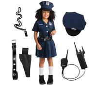 Dress Up America Ragazza agente di polizia Costume Sassy Vestito ufficiale di polizia