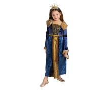 Dress Up America Rinascimento Vestito per Ragazze - Medievale Costume Regina