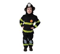 Dress Up America Set Costumi Da Pompiere Deluxe Per Bambini - Set Da Vestire Per Giochi Di Ruolo Per Bambini (Casco Non Incluso)