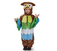 Dress Up America Vestito da gioco di finzione per bambini Hoo Hoo Owl