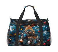 Dress Up The Beautiful Christmas Tree - Borsone da viaggio per uomo e donna, adatto per viaggi e attività all'aperto