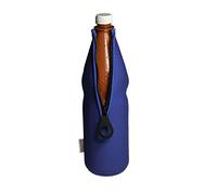 DRESS-YOUR-DRINK - Raffreddatore per bottiglie, 0,7 - 1,0 l, per bottiglie di vetro e PET, in neoprene, refrigeratore per bevande (blu, 1)
