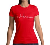 Dressdown Berlin Skyline - Maglietta Donna In Cotone Girocollo