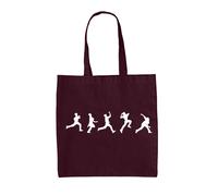 Dressdown Evolution of Cricket Bowling Borsa Shopper In Cotone Stampata
