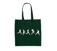 Dressdown Evolution of Cricket Bowling Borsa Shopper In Cotone Stampata