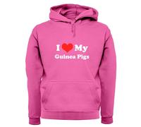 Dressdown Felpa Unisex Adulto Pullover I Love My Guinea Pigs
