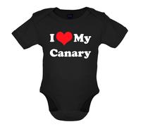 Dressdown I Love My Canary - T-Shirt Baby, Babygrow - Color Multicolore